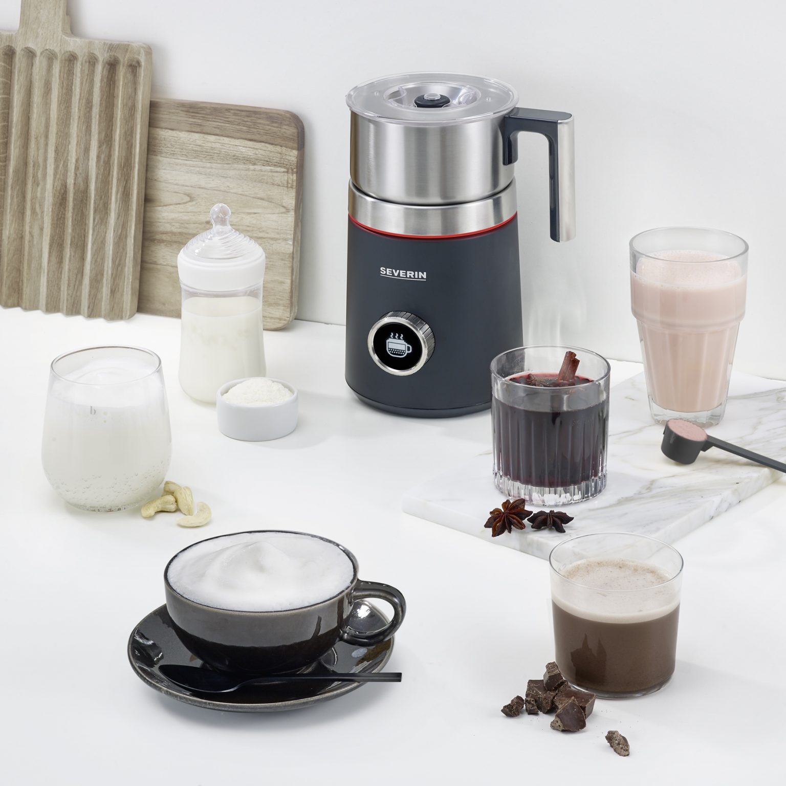 Severin Induction Milk Frother Spuma 700 Plus S73587 Bluestone Sales & Distribution Ireland