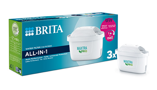POWERCITY - S1050821 BRITA MAXTRA PRO LIMESCALE EXPERT 3 REFILL PACK WATER  FILTER