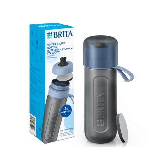 BRITA Active Water Filter Bottle - Dark Blue
