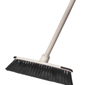 GREENER CLEANER TELESCOPIC BROOM - CREAM