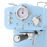 SWAN Retro Pump Espresso Machine - Blue - Image 8