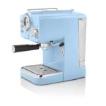 SWAN Retro Pump Espresso Machine - Blue - Image 10