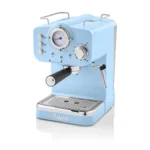 SWAN Retro Pump Espresso Machine - Blue