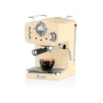 SWAN Retro Pump Espresso Machine - Cream