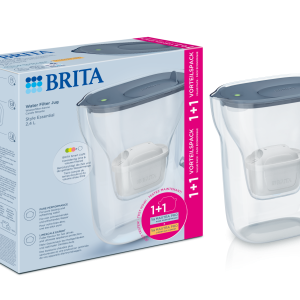BRITA STYLE ESSENTIAL STONE BLUE +2 MAXTRA PRO REFILLS